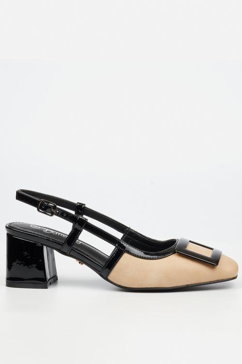 Verity 1 slingback heel - beige