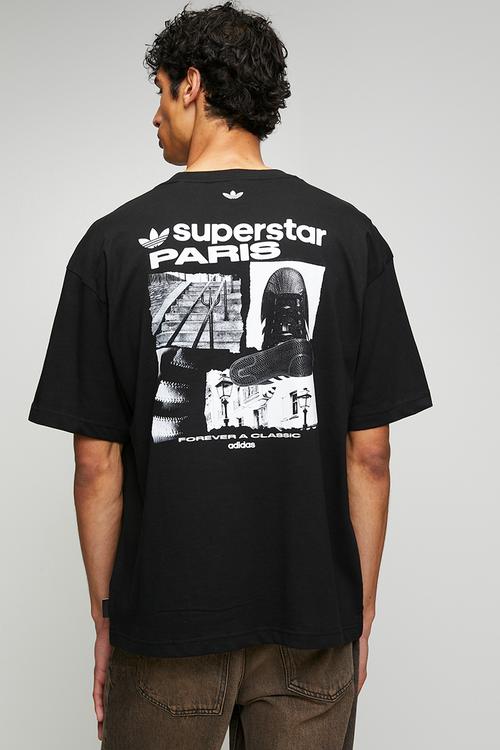 Paris SST GFX Tee  - Black