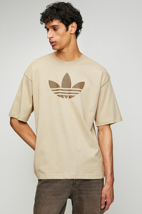 Trefoil   Tee - Khaki Beige