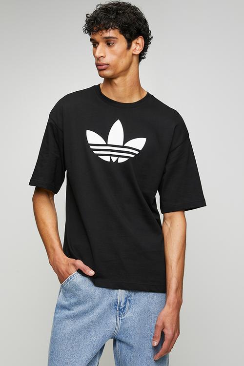 Trefoil    Tee -SHIRFL - BLACK/WHITE