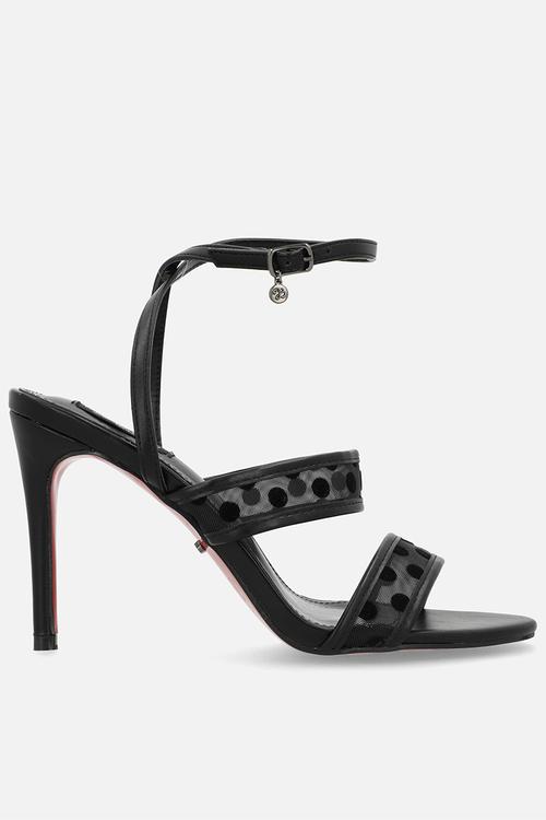 Jazz 50 open toe ankle strap - black