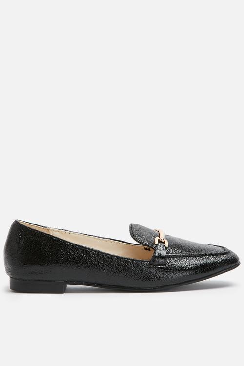 Metallic loafer