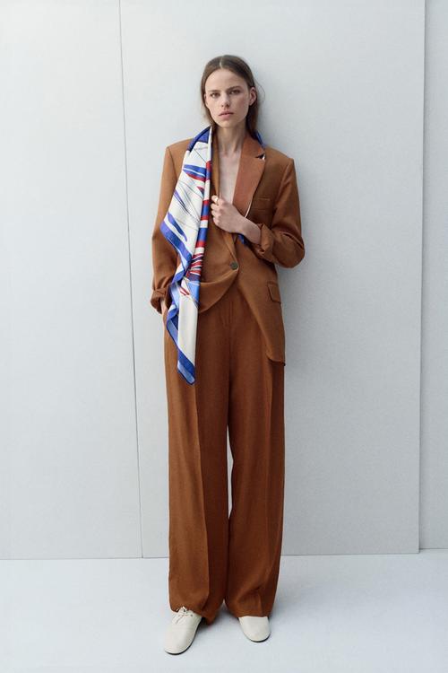 Trousers minesota - rust/copper