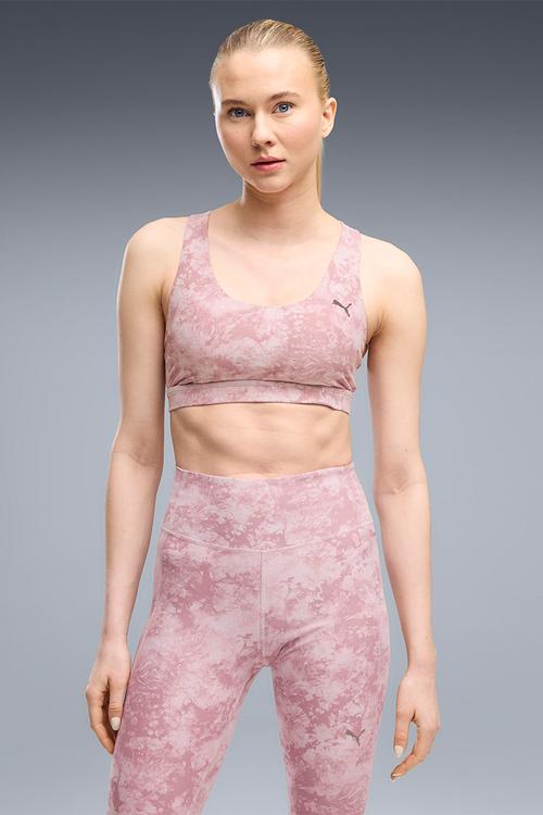 Cloudspun Bra Aop - Mid - Misty Pink