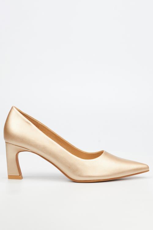 Alesia 2 court heel - champagne