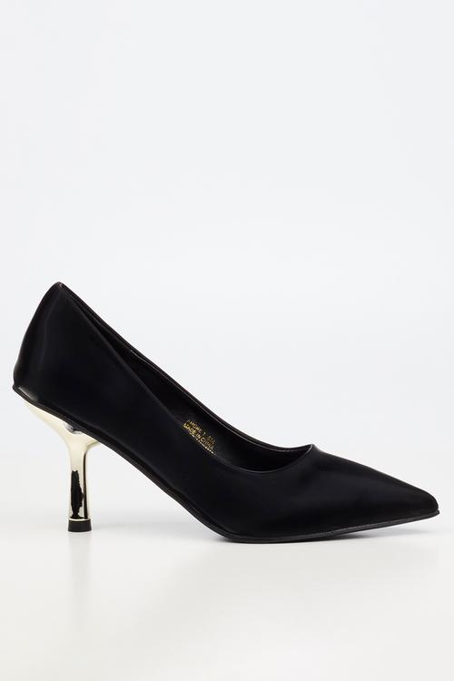 Amore 1 court heel - black