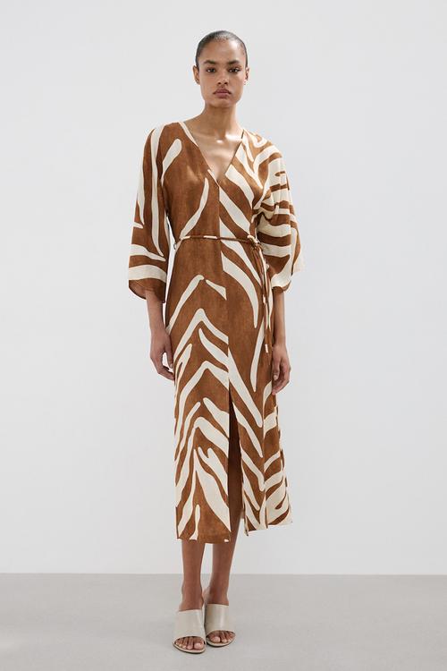 Dress karla - brown
