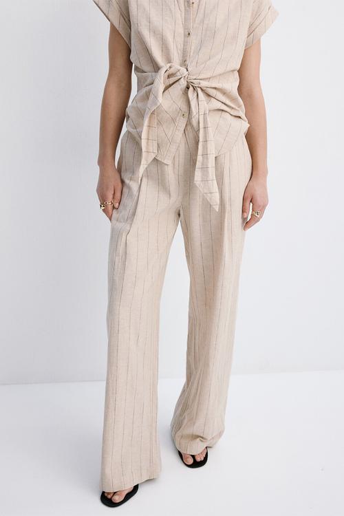 Trousers zede - brown