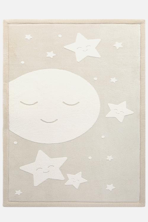CloudSoft Play Mat Carpet - Moon & Stars