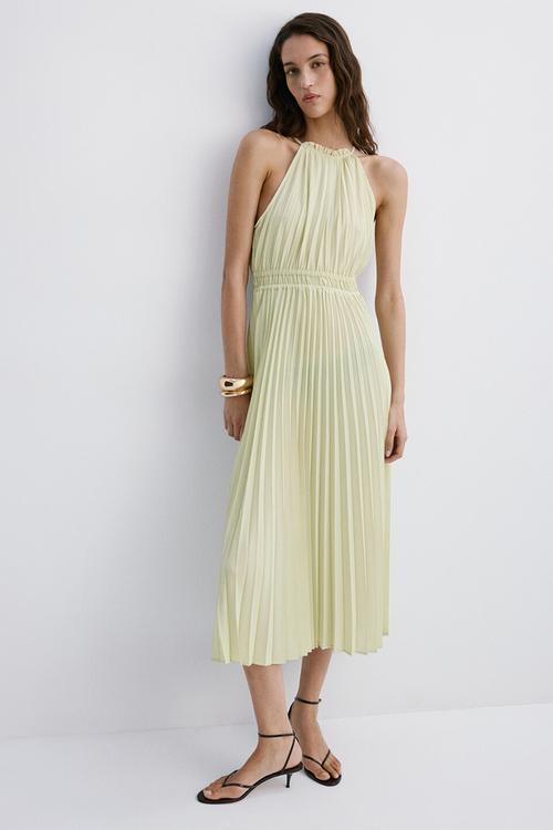 Dress bow - light/pastel green