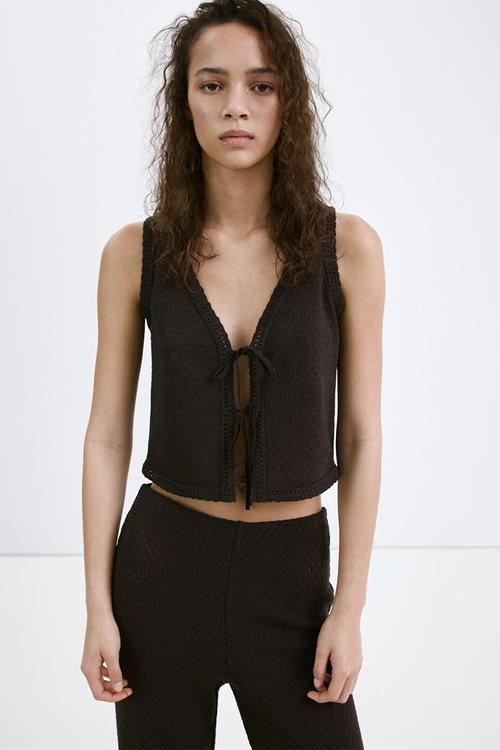 Top nati - dark brown