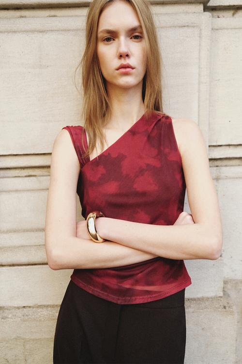 Top mara - dark red