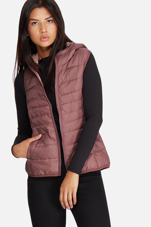 Tahoe hooded sleeveless jacket