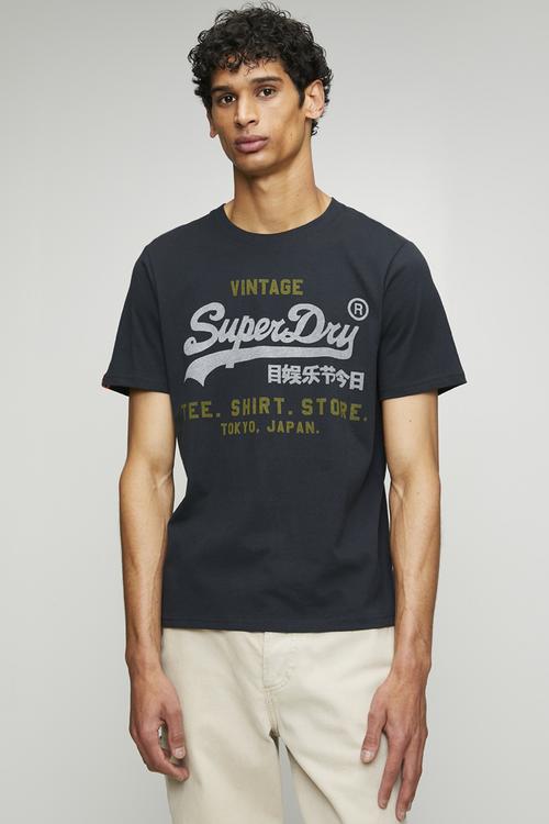 Vl Heritage Relaxed Tee - Eclipse Navy