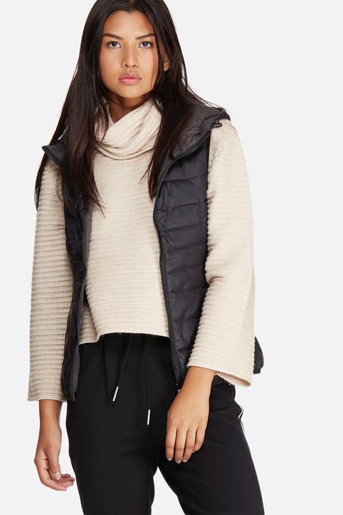 Tahoe hooded sleeveless jacket