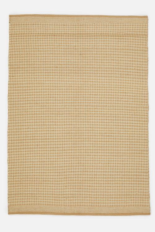 Houndstooth Jute & Dhurrie Natural