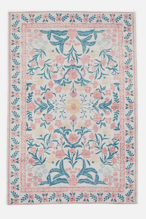 Odessa Embroidered Rug - Multi