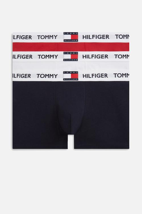 3 Pack TRUNK - Med Red/White/Des sky