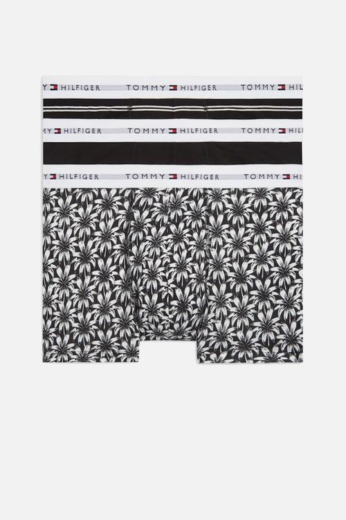 3 Pack TRUNK PRINT+ - Trm Stpe/Blk/Palm Flrl