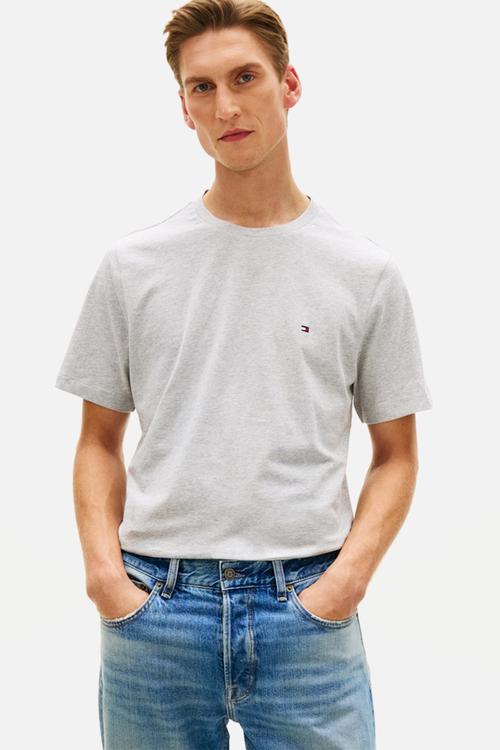 ESS SEASONAL REG FIT SOLID TEE - Light Grey Heather
