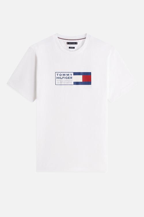 BRAND LOVE TEXT BOX TEE - White