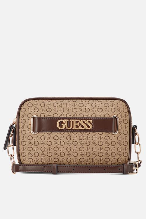 Danica Mini Crossbody Top Zip Bag- Walnut
