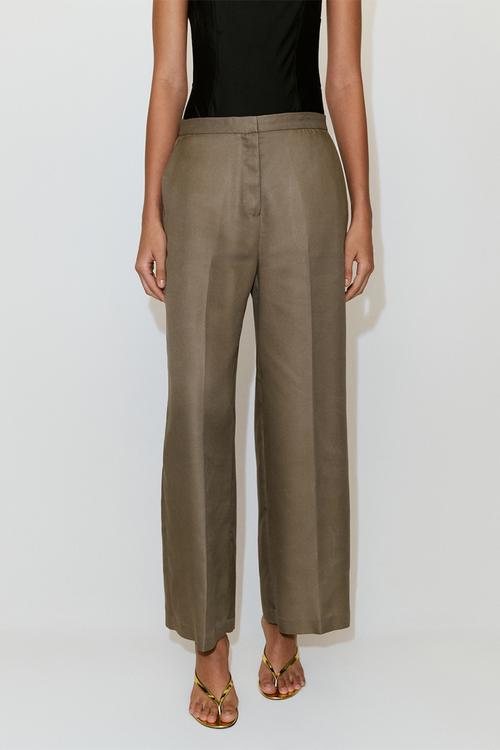 Trousers fluid - medium beige