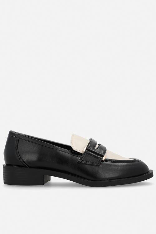 Kyden loafer - black and white