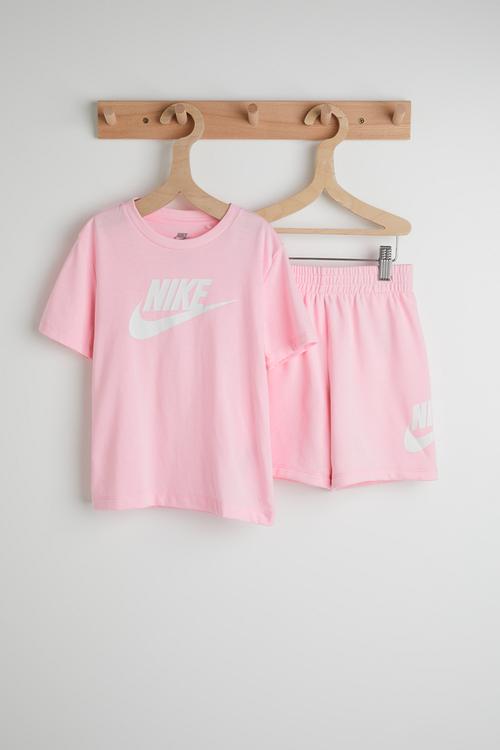 Nkn Club Tee And Short Set - Medium Soft Pink