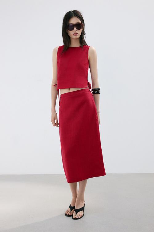 Skirt fred - red