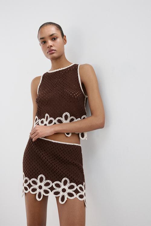 Skirt tomi - brown