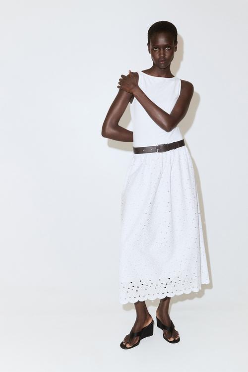 Dress toad - white