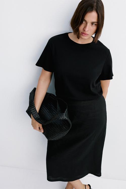 Plus t-shirt riti - black