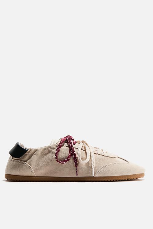 Trainers - light beige
