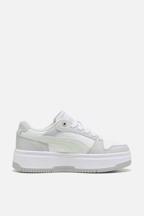 Rebound Femme Jr - Cool Light Gray-Sage Glow-Puma White