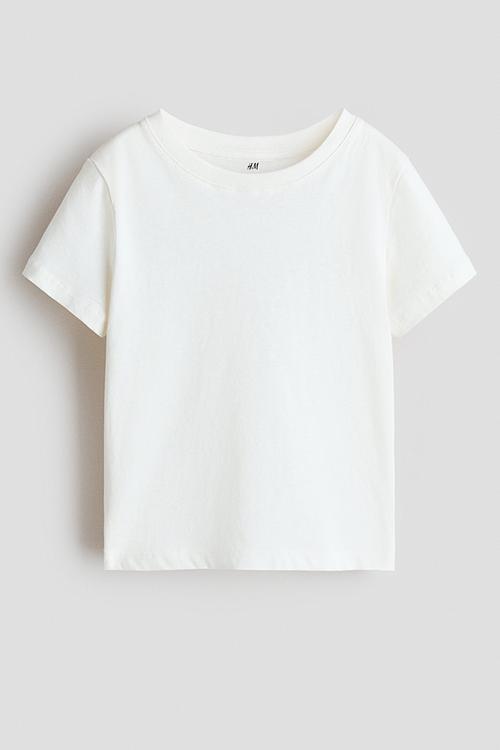 Cotton T-shirt - white