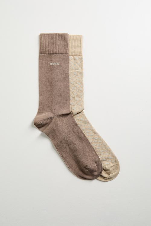 2P RS Monogram CC - neutral & brown