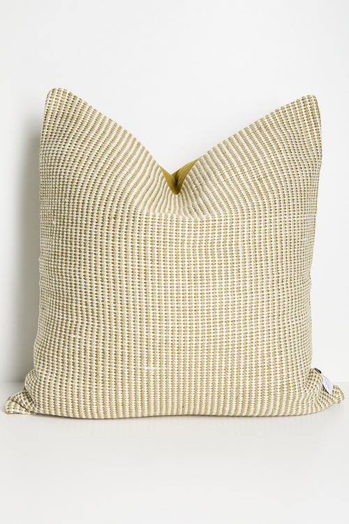Aspen Outdoor/Indoor Cushion Cover - Mustard