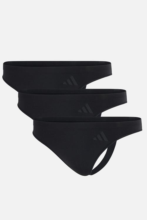 Panties active seamless 3 pack - thong - black