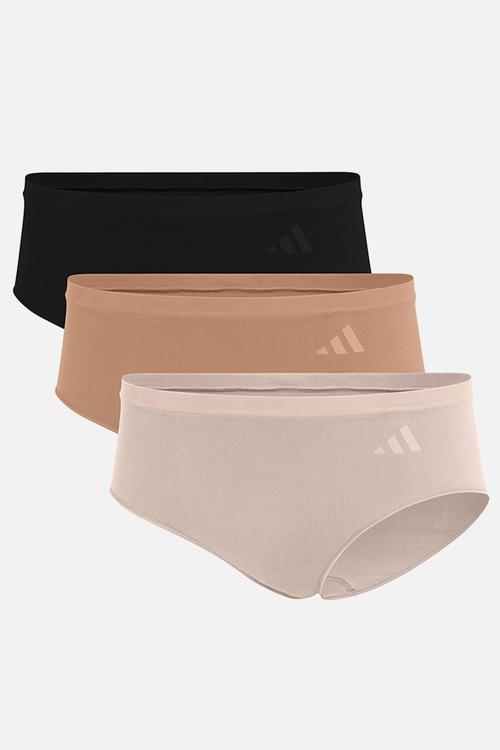 Panties active seamless 3 pack - hipster - multi