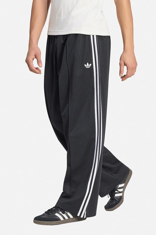 Oversized Track Pants- Black