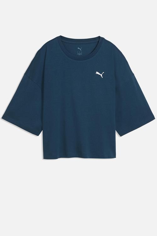 Plus wardrobe ess oversized short tee - midnight petrol