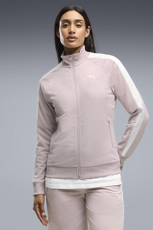 Ess T7 Poly Track Jacket - Misty Pink