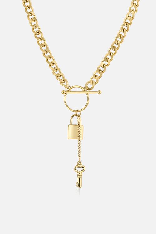DKJ320005-2 Necklace - Gold