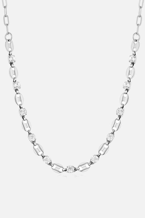 DKJ320007-1 Necklace - Silver