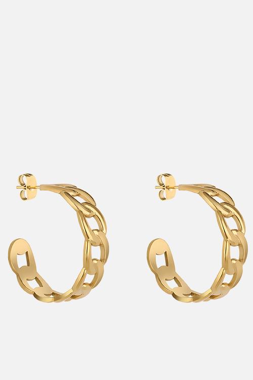 DKJ330011-2 Earring - Gold