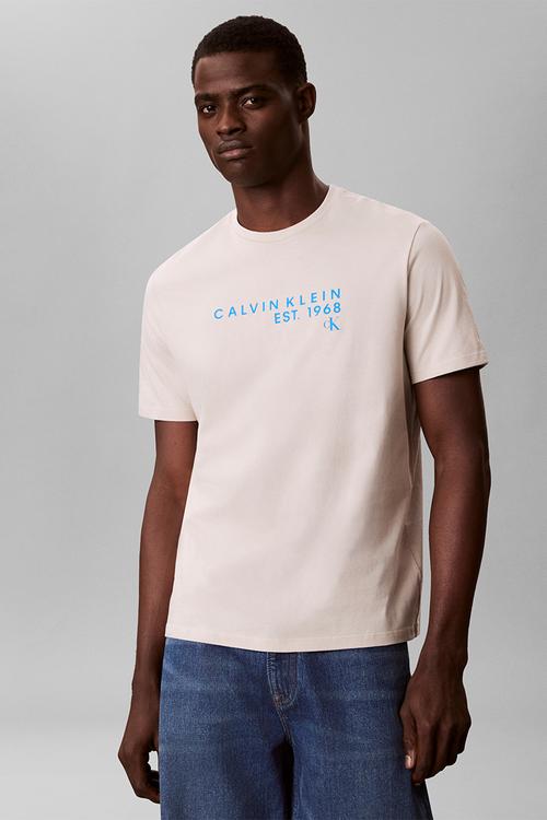 SS 30S EU WHOLESALE GRAPHIC TEE - Oatmeal