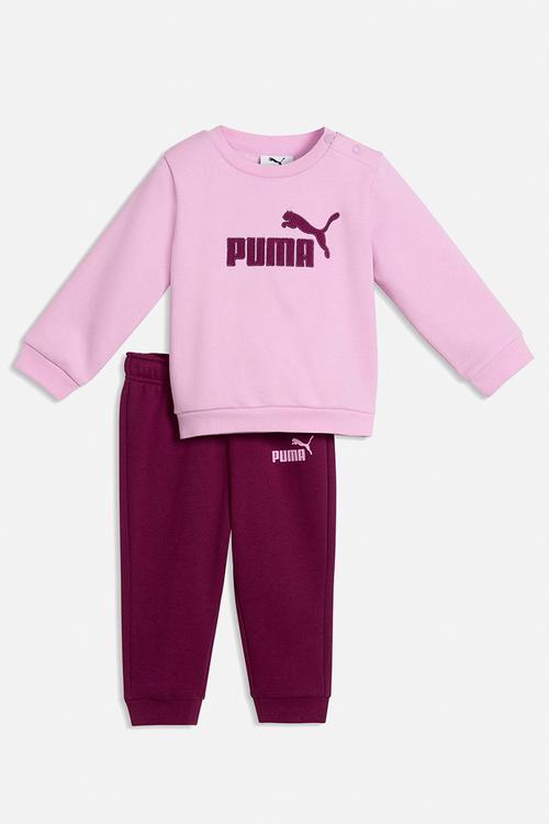 Minicats Ess Crew Set Fl Interest Inf - Mauve Glow