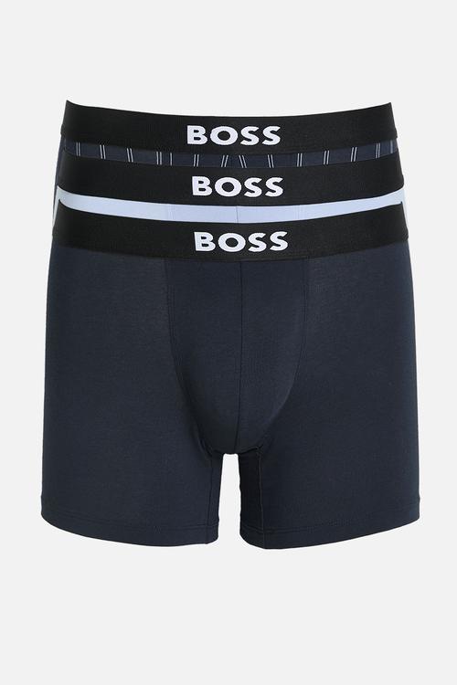 BoxerBr 3 Pack BOSS ONE D - Blue