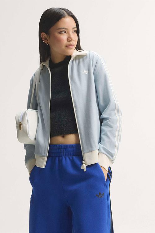 Tweed Classic Firebird Track Jacket - Crystal Sky